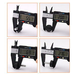 แผ่นรองเฟอร์นิเจอร์ ล้อเหล็กหล่อขนาด 1 นิ้ว บริการปรับแต่งตามแบบ OEM - Product Image 1