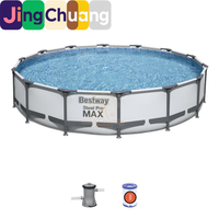Piscine gonflable Jingchuang56408 pour adultes et enfants, usage domestique, grande piscine à pataugeoire, bassin à poissons, hauteur et épaisseur accrues