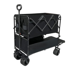 Wagon de camping pliable à double couche, arrière ouvert, avec fonction de couchage pour enfants, pour les marchés extérieurs. - Product Image 1