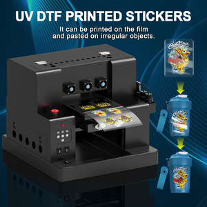 European Warehouse A4 UV <strong>Printer</strong> With L805 Printhead Sticker <strong>Printer</strong> Complete Set With Laminator Bottle Holder for Custom <strong>Crafts</strong> - Product Image 6