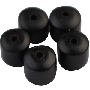 Ebony Barrel <b>Beads</b> Wood Round 12mm For Jewelry Making DIY Buddhist Prayer <b>Beads</b> Loose <b>Beads</b> SHT6T - Product Image 5