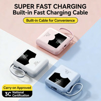 Nuevo Banco de Energía Delgado de Carga Rápida de 10000 mAh, Cargador Portátil, Batería Externa, Power Bank de 10000 mAh, Cargador de Teléfono Móvil