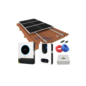 10kw 1KW 3KW 5KW 6KW Kit complet hors réseau système de panneau solaire pour l'énergie domestique 5000w photovoltaïque indépendant - Product Image 1