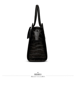 High Quality Pattern Women's <b>Bags</b> 2025 New Fashion Genuine Leather Handbags Cowhide Ladies Shoulder Handbags - Product Image 5
