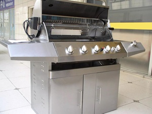 Barbecue a Gas <span class=keywords><strong>in</strong></span> <span class=keywords><strong>Acciaio</strong></span> Inossidabile per Cucina Esterna, Vendita all'Ingrosso da <span class=keywords><strong>BBQ</strong></span> Factory - Product Image 5