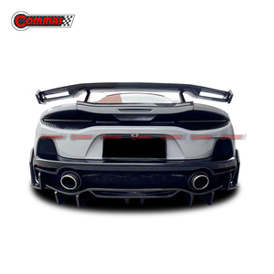Kit de carrocería de fibra de carbono seca estilo Commas para Mclaren GT: Labio delantero, faldones laterales, ventilaciones de guardabarros, capó de motor y alerón trasero alto. - Product Image 3
