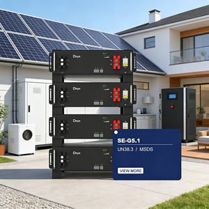 Paquete de Baterías de Litio LiFePO4 Deye ESS SE-G5.1 51.2V 100Ah, Batería de Almacenamiento de Energía Interior, 5 Años de Garantía - Product Image 1
