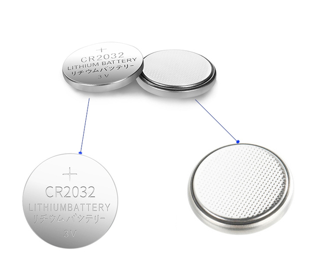 CE Certified CR2032 3V 210mAh Lithium Coin Cell Button Battery Great Quality for Toys Remote Controls Home Appliances