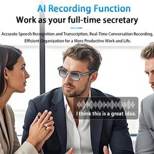 YX100 Ligero para Gafas Inteligentes, Cámara Inalámbrica de 800W Píxeles, Video en Vivo para Viajes, Llamadas de Voz, Traducción Instantánea - Product Image 3