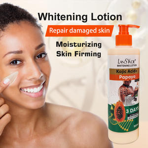 Crème <span class=keywords><strong>Lotion</strong></span> Corporelle de Luxe Hydratante Éclaircissante pour la <span class=keywords><strong>Peau</strong></span> à l'Acide Kojique et à la Papaye en Vente Flash - Product Image 6