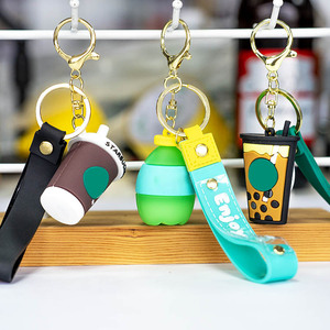 Llaveros 3D de PVC Ecológicos Personalizados: Copa de <span class=keywords><strong>Vino</strong></span>, Taza de Café, Forma de Botella - Regalos Promocionales - Product Image 1