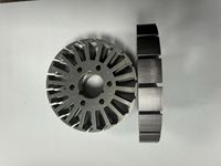 Lamellages de moteur, rotor et stator pour outils électriques, lamellages de rotor et noyaux de stator pour moteurs d'appareils électroménagers