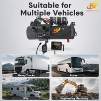 OkyRie 10KW 12V 24V Préchauffeur de moteur diesel, chauffe-eau hydronique pour liquide de refroidissement de voiture, camion, bus, caravane, vente en gros d'usine OEM