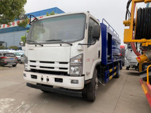 Camion aspirateur professionnel 700P avec pompe à eau haute pression et tuyau d'aspiration pour l'entretien des fosses septiques et des canalisations - Product Image 4