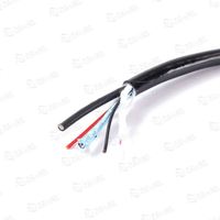 Cable de alimentación de datos para cámara borehole, cero flotabilidad, tether, funda amarilla cctv, propulsor PUR rov