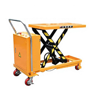 Table élévatrice à ciseaux électro-hydraulique, capacité 1000 kg, hauteur max. 6 m, chariot plateforme mobile industrielle en alliage d'aluminium - Product Image 5