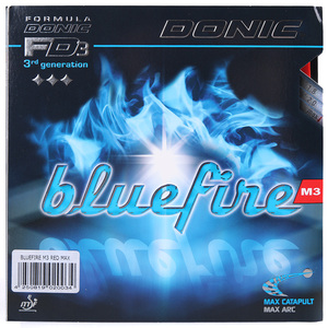Goma de Tenis de Mesa DONIC <span class=keywords><strong>Bluefire</strong></span> M3, Esponja Macroporosa de Tenis de Mesa, Rotación Fuerte y Estabilidad de la Pelota - Product Image 4