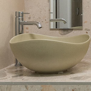 Lavabo à <span class=keywords><strong>poser</strong></span> Direct-Sinks pour le rinçage, en terre cuite, modèle Gift Terra, pour bar ou lavabo <span class=keywords><strong>de</strong></span> <span class=keywords><strong>salle</strong></span> <span class=keywords><strong>de</strong></span> <span class=keywords><strong>bain</strong></span> - Product Image 1
