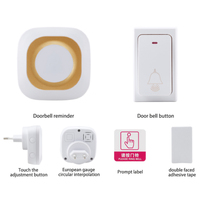 Sourds malentendants avec lit Shaker Sonnette Rappel Vibrant Anneau Réveil pour Hôtel Table de Nuit