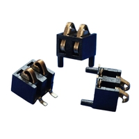 Connecteur de batterie au lithium à compression par ressort, pas de 2,5 mm, à montage en surface, borne métallique à refusion pour chargeur d'alimentation et interphone
