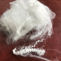 Relleno de Fibra Reciclada 100% Poliéster, Resistente a la Abrasión, para Juguetes de Peluche, Edredones y Almohadas, 4Dx51mm, Bajo Punto de Fusión, Esponjoso y con Rebote