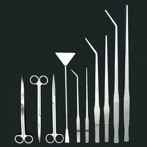 Pinzas de acero inoxidable, pinzas curvas, pinzas largas, pinzas de acero inoxidable para tejidos, pinzas para vendajes, pinzas de agarre - Product Image 4