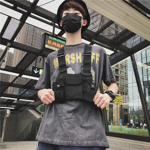 Vente Nouveau design Gilet pour hommes Sac de poitrine réfléchissant, sac de poitrine tactique personnalisé unisexe - Product Image 4