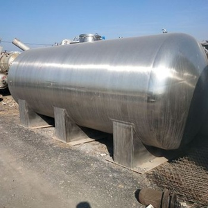 In acciaio inox 10000L serbatoio di acqua nuovo stato serbatoio con pompa motore a pressione valvola motore per stoccaggio chimico - Product Image 1