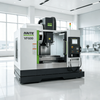 Centre d'usinage vertical à grande vitesse Steady VF600, machine de fraisage CNC pour la découpe de métaux légers