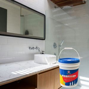 Revêtement imperméable en polyuréthane aliphatique à base d'eau pour la réparation des fuites de toits, murs, sous-sols et salles de bain - Design moderne - Product Image 3