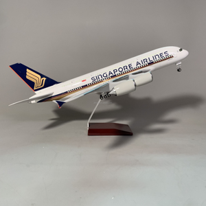 Máy bay Máy bay mô hình Airbus A380 Singapore Airlines 46cm quy mô 1/160 phong cách kinh doanh Quà tặng trang trí <span class=keywords><strong>2025</strong></span> - Product Image 3