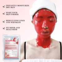 CHUSN Bubuk Masker Jelly Semangka Pendingin untuk Wajah & Tubuh SPA Salon Menyegarkan Melembapkan OEM ODM Label Pribadi Kulit Sensitif & Kombinasi