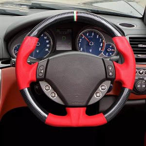 Volant de voiture de course à LED RPM en fibre de carbone pour <span class=keywords><strong>Maserati</strong></span> GT GranTurismo <span class=keywords><strong>MC</strong></span> Volant de voiture cabriolet - Product Image 3