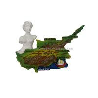 Aimant de réfrigérateur personnalisé en forme de chameau de Chypre, taille moyenne, aimant magnétique, souvenir