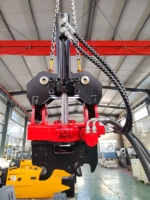 Rotateur Powertilt pour excavatrice, attache rapide mécanique, attache rapide hydraulique pour excavatrice chargeuse-pelleteuse