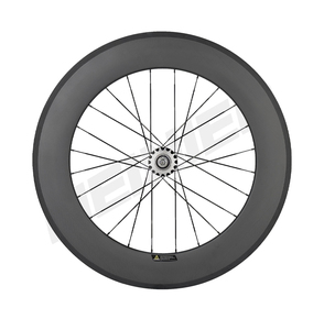 Paire <span class=keywords><strong>de</strong></span> roues 700c en fibre <span class=keywords><strong>de</strong></span> carbone <span class=keywords><strong>de</strong></span> qualité supérieure pour vélos <span class=keywords><strong>de</strong></span> route pneu <span class=keywords><strong>de</strong></span> frein sur jante et engrenage fixe compatible - Product Image 3