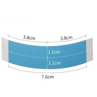 Offre Spéciale : 36 Bandes Adhésives Double Face Bleues Imperméables par Sachet pour Perruques et Extensions Capillaires – Colle Adhésive pour Extensions de Cheveux