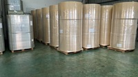 Vente directe d'usine de rouleaux de papier enduit de PE de haute qualité et bon marché, imperméables et résistants à l'humidité, de qualité alimentaire. Impression personnalisée