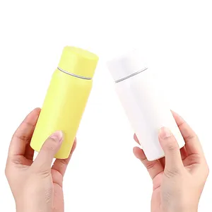 Mini tragbare thermos isolierte Vakuum flasche Edelstahl doppelwandige Wasser flasche für Kinder