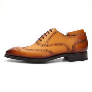 Vente en gros de robes de luxe de première qualité chaussures Oxford en cuir pour hommes prix le plus bas personnalisé - Product Image 2