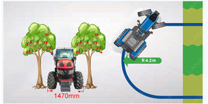 <span class=keywords><strong>Tracteur</strong></span> agricole Lansu 70 CV à 4 roues - Product Image 4