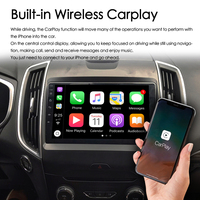 CarPlay nirkabel Android 13 AI, pemutar Multimedia Video mobil Stereo 128GB navigasi GPS untuk Ford Edge Se 2016 2,0l