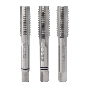 DIN352 HSS Machos de roscar manuales métricos M12x1, M3-M32, 12x1.25, M28, M38x2, M28x1.5, macho de roscar de mano izquierda para roscado - Product Image 1