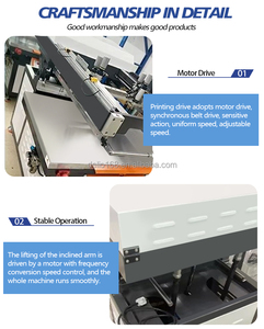 High Quality Single Color Screen Printing Machine 1color Screen Printer for logo Printing Flatbed Silk Screen Printing Machine
