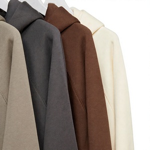 Sweat à capuche oversize pour homme, de haute qualité, vintage, streetwear d'hiver, 360 GSM, 100% coton molletonné, poche avant ODM - Product Image 4