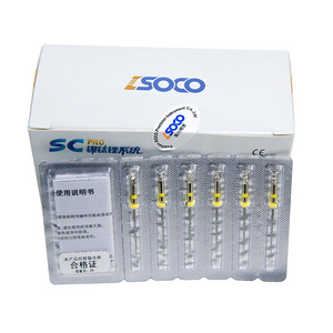Limas Rotatorias NiTi SOCO SC <span class=keywords><strong>Plus</strong></span> Activadas por Calor 21 25 31mm Súper Corte Anti-Fatiga Anti-Rotura para Endodoncia y Conductos Radiculares - Product Image 4