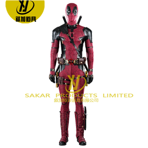 Costumi Personalizzati in Maglia <span class=keywords><strong>di</strong></span> <span class=keywords><strong>Deadpool</strong></span> Wade Wilson per Collezione Personale, Cosplay, Personaggi Cinematografici, Abiti per Performance - Product Image 2