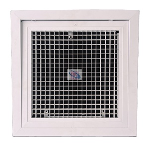 High Quality aluminium alloy Air Ventilation Hvac Egg Crate Grille customized