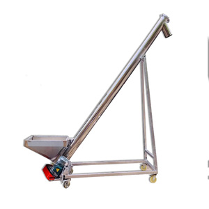 Toz/tahıl çimento vidalı konveyör <span class=keywords><strong>Spiral</strong></span> asansör konveyör üreticisi için elektrikli mobil vidalı konveyör - Product Image 1