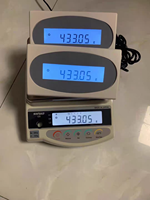 Afficheur externe LCD SHINKO ViBRA SDI pour balance de précision, accessoire pour balance électronique RS232C